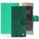 Sony Xperia XA1 Ultra leather case - Crocodile pino