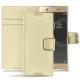 Custodia in pelle Sony Xperia XA1 Ultra - Beige PU