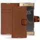 Custodia in pelle Sony Xperia XA1 Ultra - Marron PU