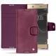 Housse cuir Sony Xperia XA1 Ultra - Prune vintage ( Pantone 512C ) 