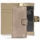 Sony Xperia XA1 Ultra leather case - Taupe vintage ( Pantone 7530C ) 