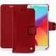 Custodia in pelle LG G6 - Rouge ( Nappa - Pantone 199C ) 
