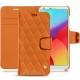 Custodia in pelle LG G6 - Orange - Couture ( Nappa - Pantone 1495U ) 