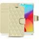 Capa em pele LG G6 - Ivoire - Couture ( Sleek P C12 - White ) 
