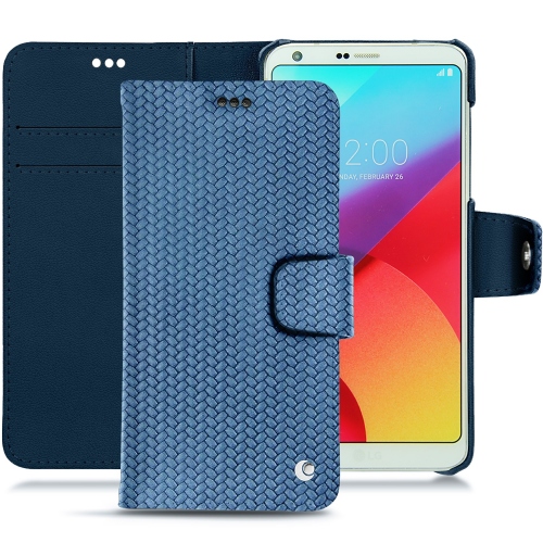 Funda de piel LG G6Abaca ishia ( Pantone #395775 ) 