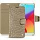 Funda de piel LG G6 - Autruche desert