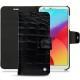 Housse cuir LG G6 - Crocodile nero