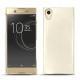 Sony Xperia XA1 Ultra leather cover - Blanc (  Nappa - White ) 