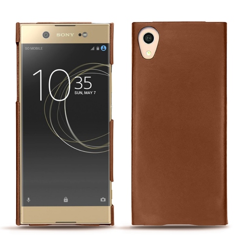 Funda de piel Sony Xperia XA1 UltraMarron ( Nappa - Pantone #8B4720 ) 