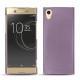 Custodia in pelle Sony Xperia XA1 Ultra - Lilas ( Nappa - Pantone 2645U ) 