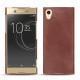 Sony Xperia XA1 Ultra leather cover - Passion vintage ( Glutton - Red ) 