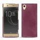 Capa em pele Sony Xperia XA1 Ultra - Prune vintage ( Pantone 512C ) 