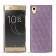 Custodia in pelle Sony Xperia XA1 Ultra - Lilas - Couture ( Nappa - Pantone 2645U ) 