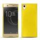 Lederschutzhülle Sony Xperia XA1 Ultra - Jaune fluo