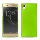 Capa em pele Sony Xperia XA1 Ultra - Vert fluo