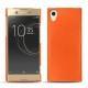 Custodia in pelle Sony Xperia XA1 Ultra - Orange fluo