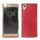 Coque cuir Sony Xperia XA1 Ultra - Rouge troupelenc