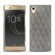 Custodia in pelle Sony Xperia XA1 Ultra - Acier vintage - Couture