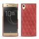 Capa em pele Sony Xperia XA1 Ultra - Cerise vintage - Couture
