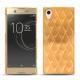 Funda de piel Sony Xperia XA1 Ultra - Or Maïa - Couture