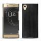 Custodia in pelle Sony Xperia XA1 Ultra - Abaca nero