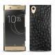 Lederschutzhülle Sony Xperia XA1 Ultra - Autruche nero
