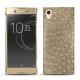 Funda de piel Sony Xperia XA1 Ultra - Autruche desert