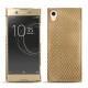 Lederschutzhülle Sony Xperia XA1 Ultra - Serpent sabbia