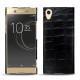 Capa em pele Sony Xperia XA1 Ultra - Crocodile nero