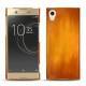 Funda de piel Sony Xperia XA1 Ultra - Orange Patine