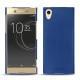 Coque cuir Sony Xperia XA1 Ultra - Bleu océan PU