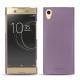 Funda de piel Sony Xperia XA1 Ultra - Lilas PU
