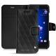 Housse cuir HTC U11 - Noir - Couture ( Nappa - Black ) 