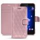 Capa em pele HTC U11 - Rose - Couture ( Nappa - Pantone 2365C ) 