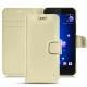 Capa em pele HTC U11 - Ivoire ( Sleek P C12 - White ) 