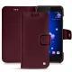 レザーケース HTC U11 - Lie de vin ( Pantone 5115C ) 