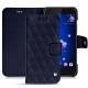 Housse cuir HTC U11 - Cobalt - Couture ( Pantone 2766C ) 