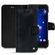 Housse cuir HTC U11 - Dark vintage ( Roughtcut - Black#5256 ) 