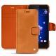 Capa em pele HTC U11 - Mandarine vintage ( Pantone 165C ) 