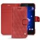 HTC U11 leather case - Cerise vintage - Couture