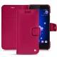Lederschutzhülle HTC U11 - Rose fluo