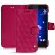 Lederschutzhülle HTC U11 - Rose fluo - Couture