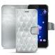 Custodia in pelle HTC U11 - Platinium - Couture