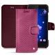 Funda de piel HTC U11 - Serpent ciclamino