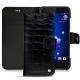 レザーケース HTC U11 - Crocodile nero