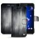 HTC U11 leather case - Gris Patine