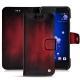Housse cuir HTC U11 - Rouge Patine