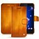 Lederschutzhülle HTC U11 - Orange Patine