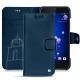 Capa em pele HTC U11 - Blu mediterran