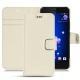 Custodia in pelle HTC U11 - Blanc PU